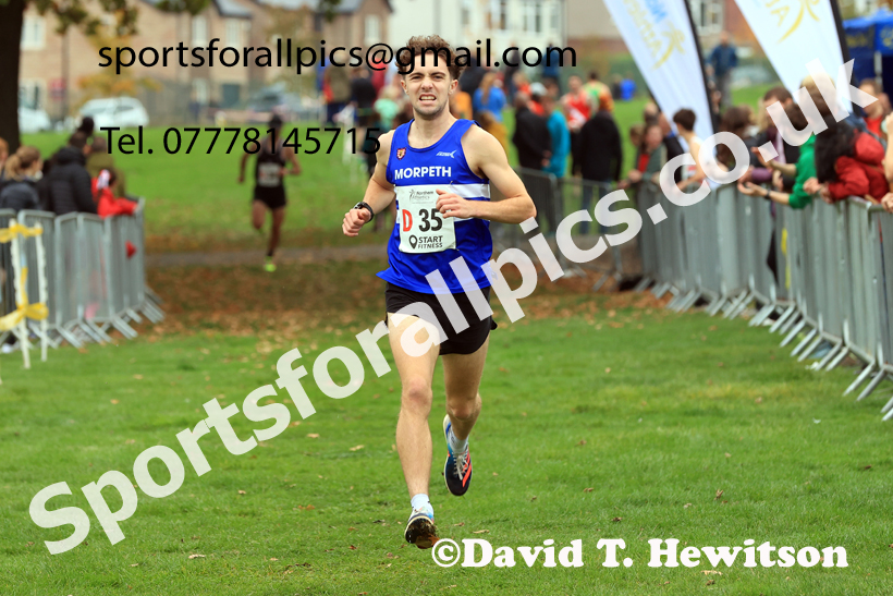 Senior Mens relay, 2025 Northern Cross Country Relays, Graves Park, Sheffield. Photo: David T. Hewitson/Sports for All Pics